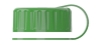 Garyline® Mountaineer Tritan® Bottle with Tethered Lid - 36 oz. - Green lid